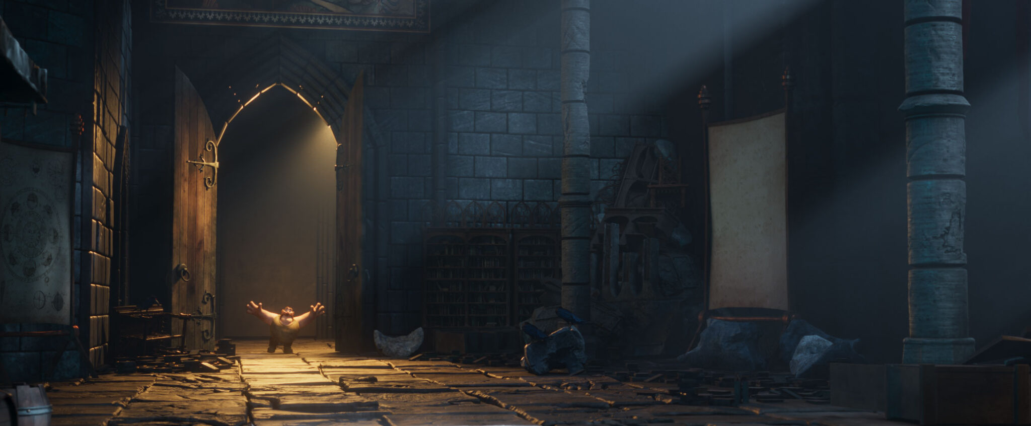 3d animation feature film Dragonrider by Keller.io