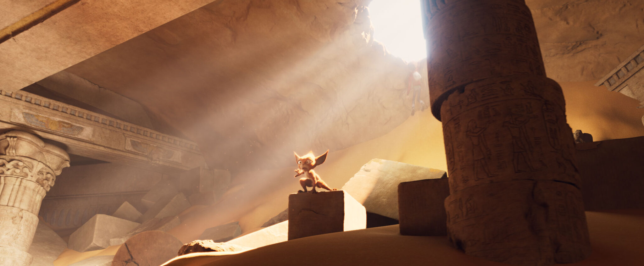 3d animation feature film Dragonrider by Keller.io