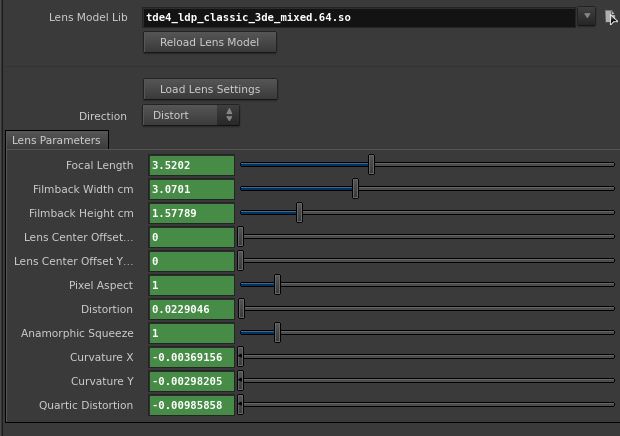 ldpk_parameters2 Houdini Lens Distortion Arnold Renderman PRMan